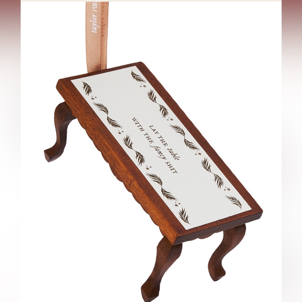 Taylor Swift Tolerate It Table Ornament Lay The Table With The Fancy Shit New